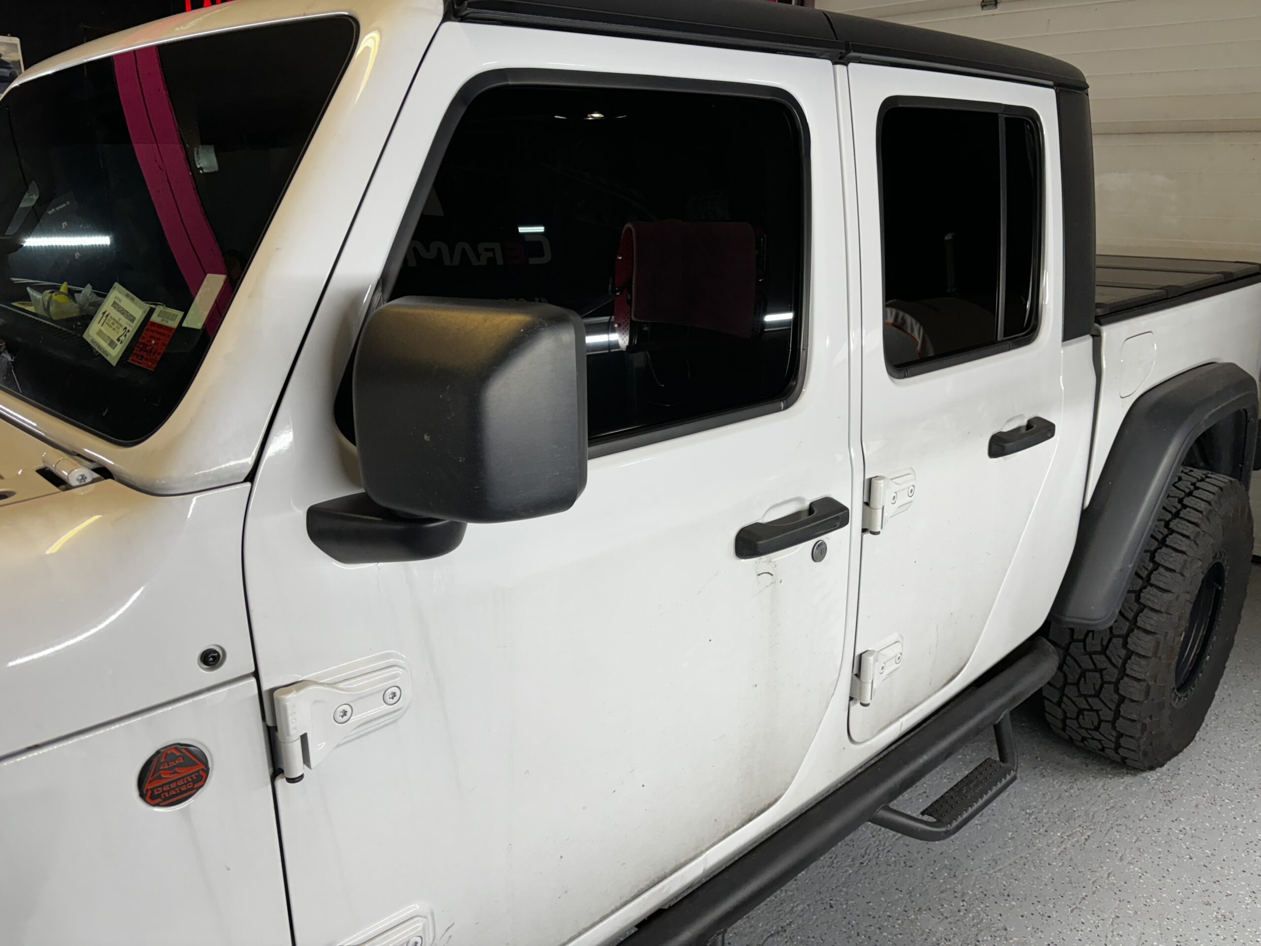 SUV window tint at Upstate PPF