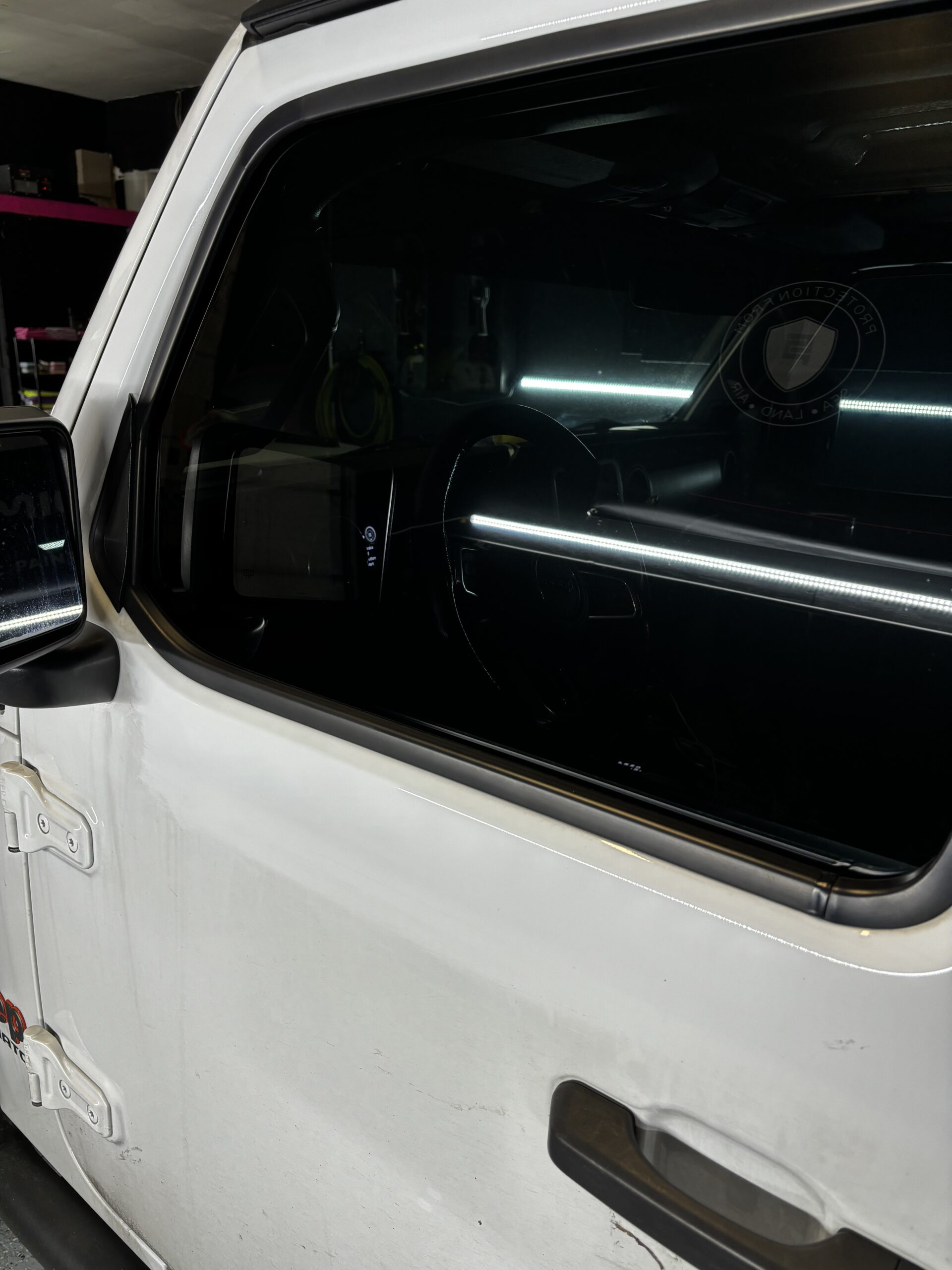 Another SUV window tint example at Upstate PPF