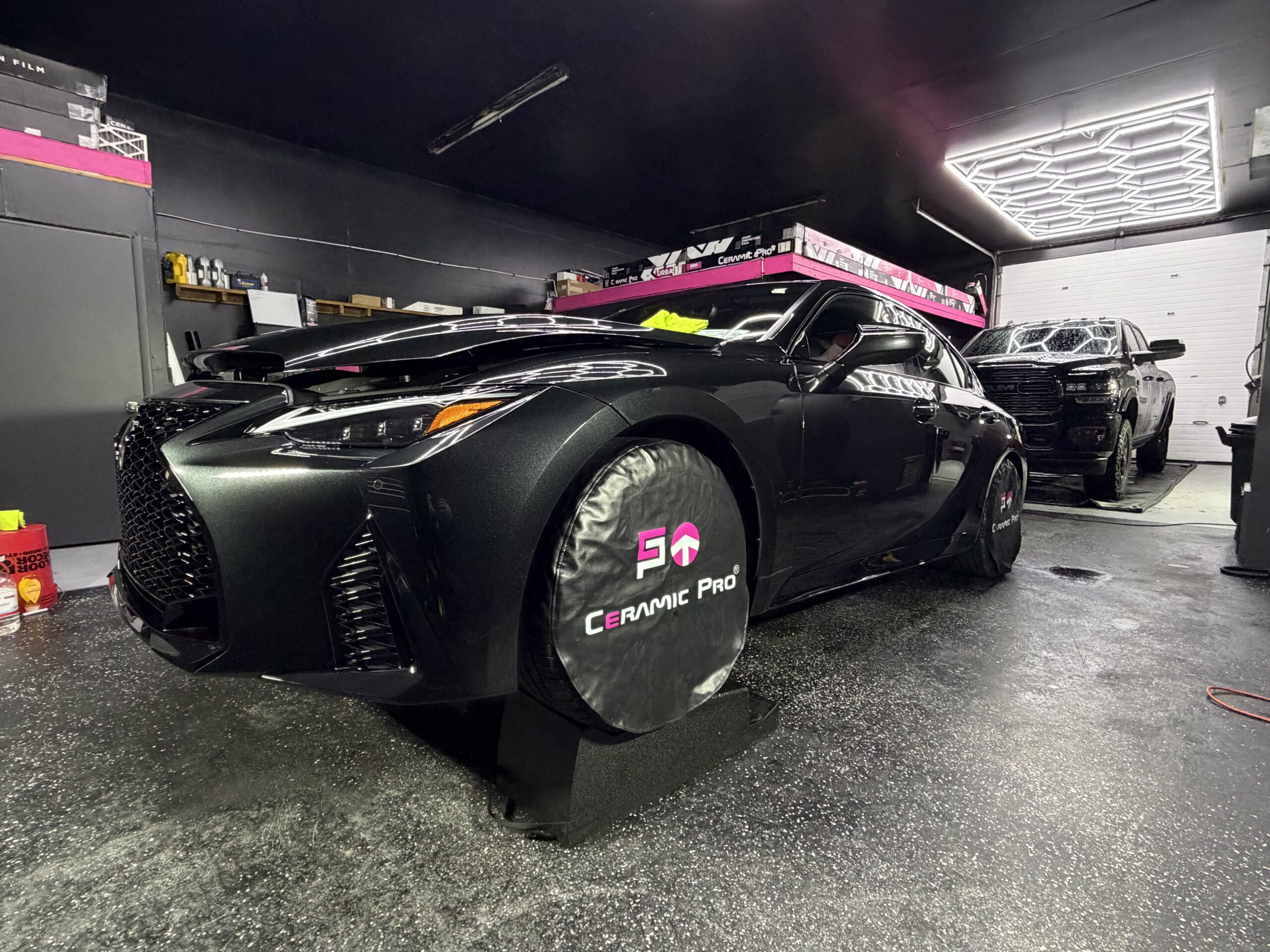 Window tint and vehicle protection work by Upstate PPF Tint & Coatings