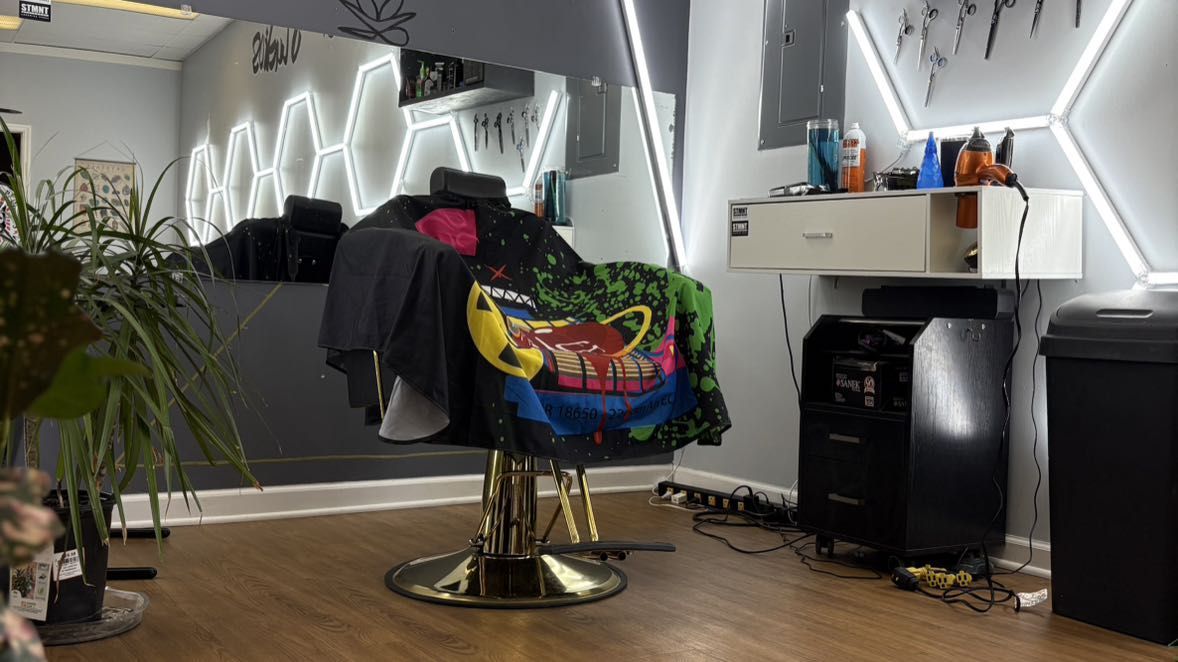 Clean professional barbershop studio near Colonie NY - VedaStudiosLLC
