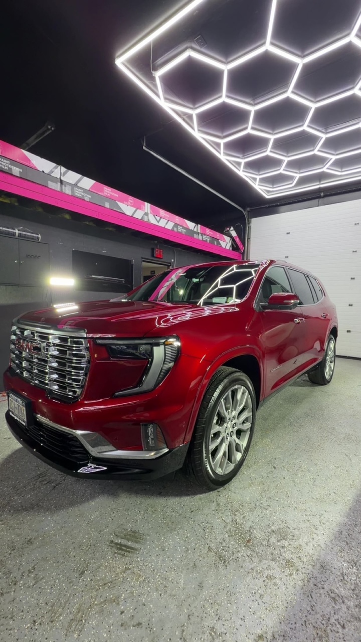 Red GMC ceramic coating Albany NY